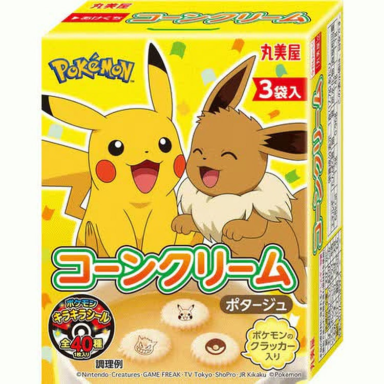 Marumiya 神奇宝贝玉米奶油盒装 53.1g