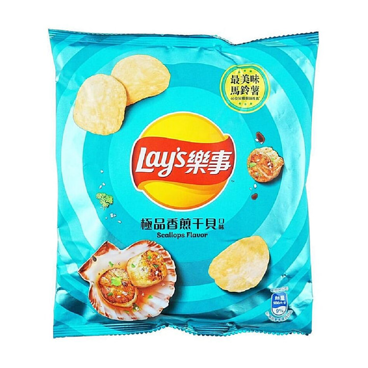 LAYS Potato Chips Fried Scallop Flavor34g