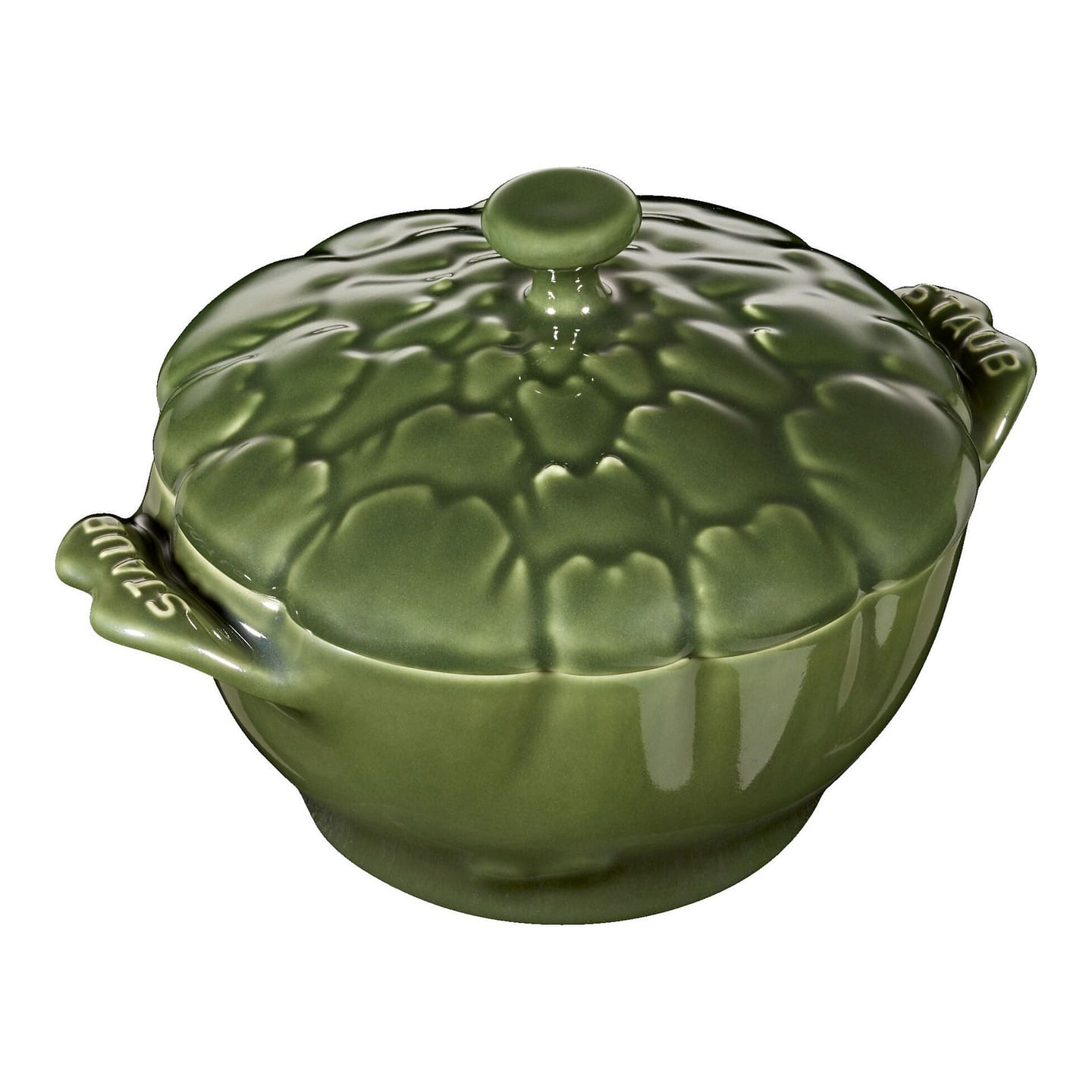 Staub 16-oz Petite Artichoke Cocotte – Basil 1 each
