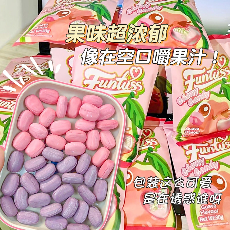 欢特思水果软糖30g*6