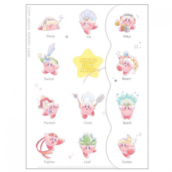 Kamio 星之卡比 魔术贴式A4文件夹