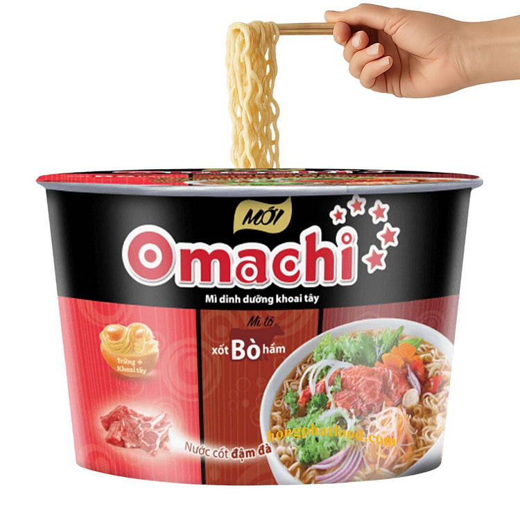 Omachi 牛肉泡面 香浓型 3.04oz