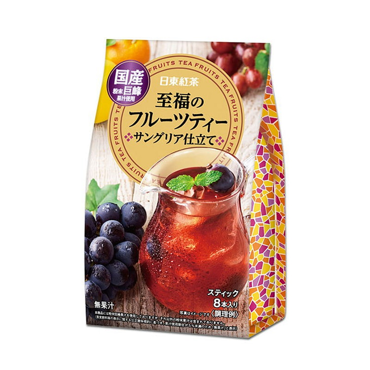 日东红茶 至福 桑格利亚水果茶冲饮棒 8支入