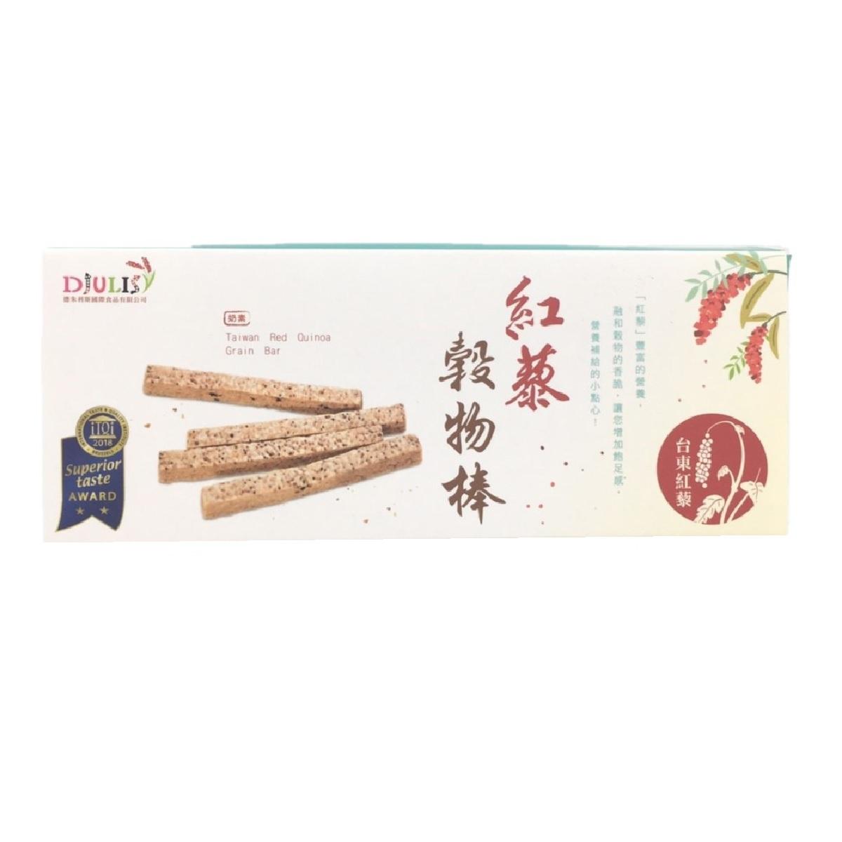 臺灣【德朱利斯】 紅藜穀物棒 168 克