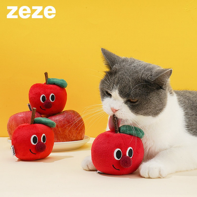 Zeze 苹果木天蓼耐咬磨牙玩具