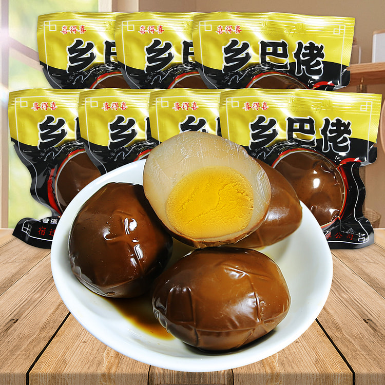 乡巴佬 五香卤蛋35g*10枚