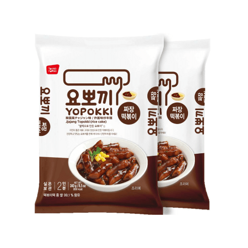 Yopokki Instant Tteokbokki Jjajang – 2Packs 1 each