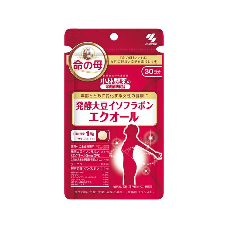 Inochi no Haha Fermented Soy Isoflavones 30 Pcs 1 each