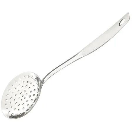 Slotted Deep Fry Skimmer (jara) - Stainless Steel - Large 1 ส่วน