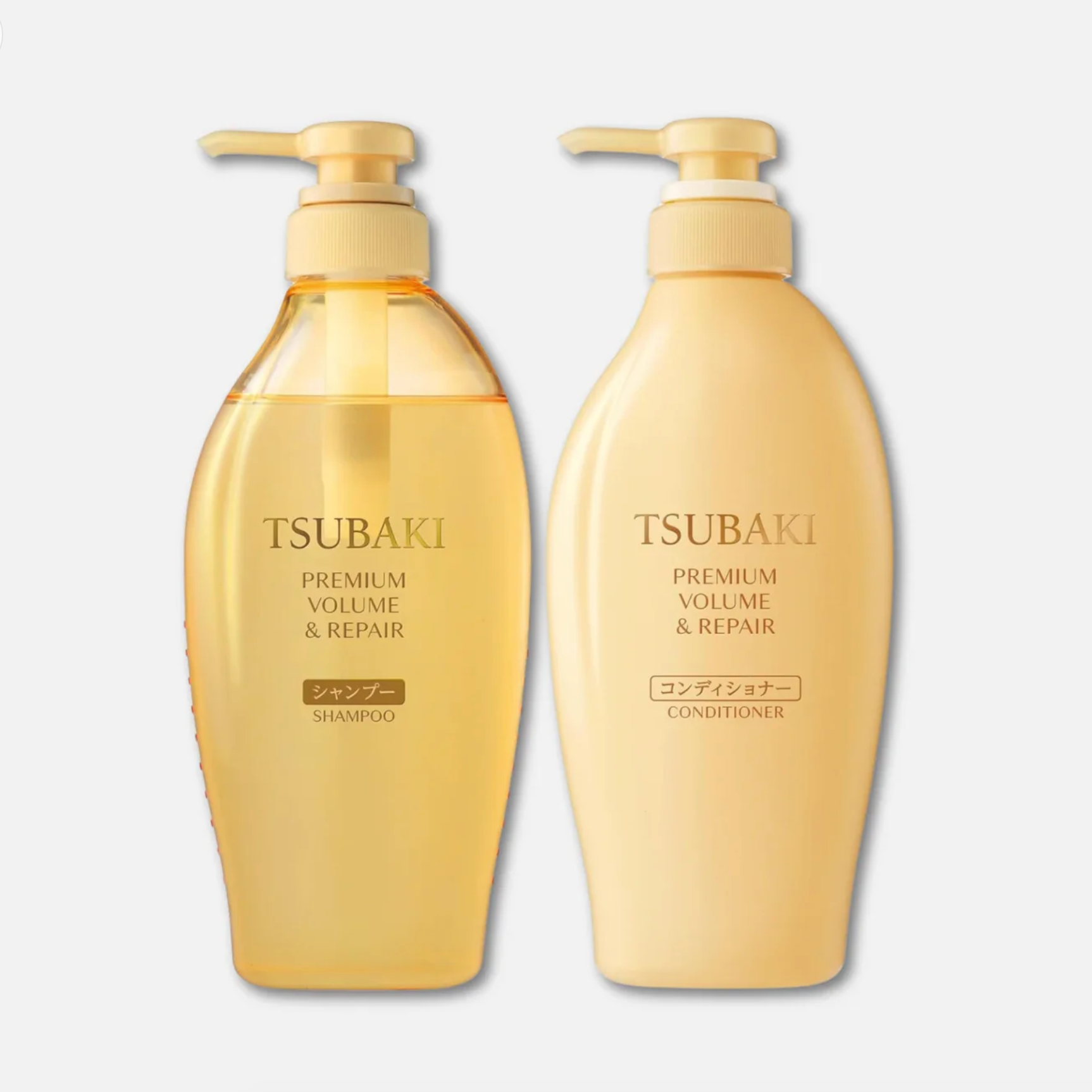 THE SHAMPOO & THE REPAIR セット Tsubaki Volume & Repair Shampoo & Conditioner Set 450 ml - Weee!