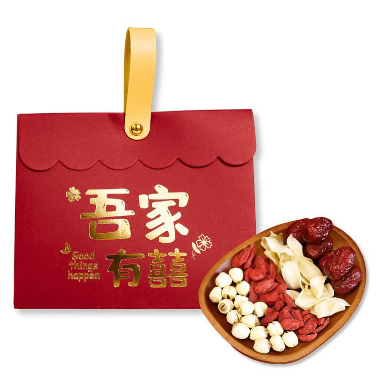Wedding Gift Box10Pcs(Goji/Dates/Lily/Lotus Seeds)
