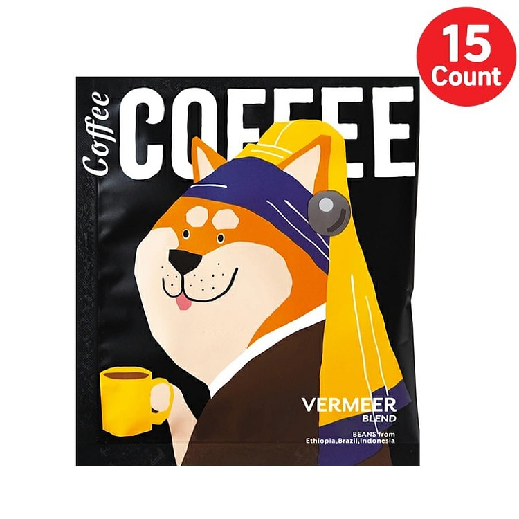 艺术博物馆滴滤咖啡 Vermeer 15 支装