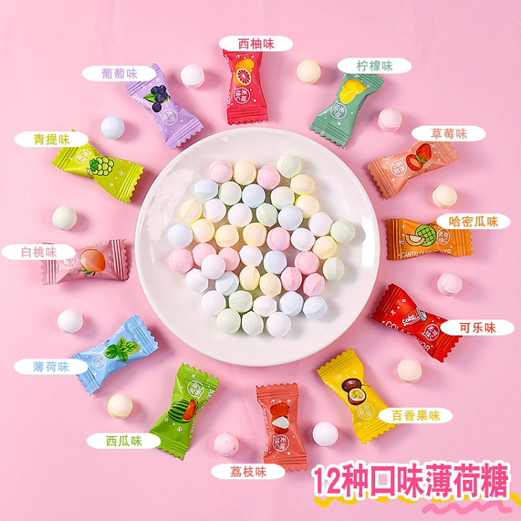 无糖薄荷糖200g*1袋