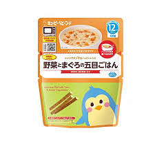 丘比婴儿食品  蔬菜和金枪鱼什锦饭130g 1 份