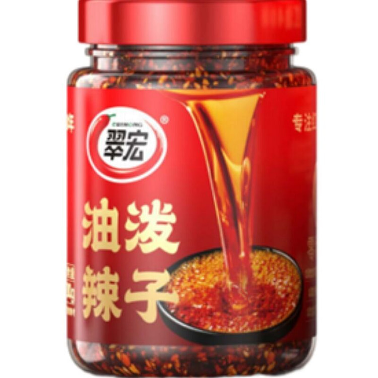 Cuihong Oil-Doused Chili Paste, Zero-Added200g*1 200 g
