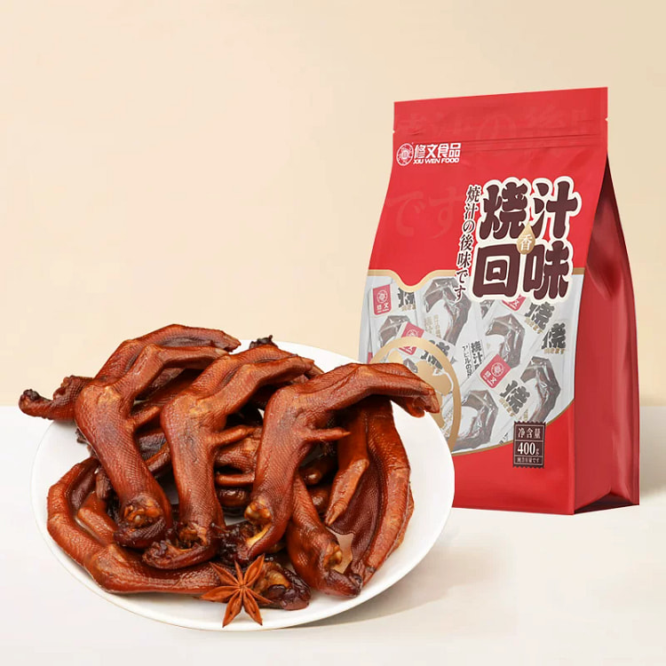 Xiuwen braised duck feet 400g * 1 pack 400 g