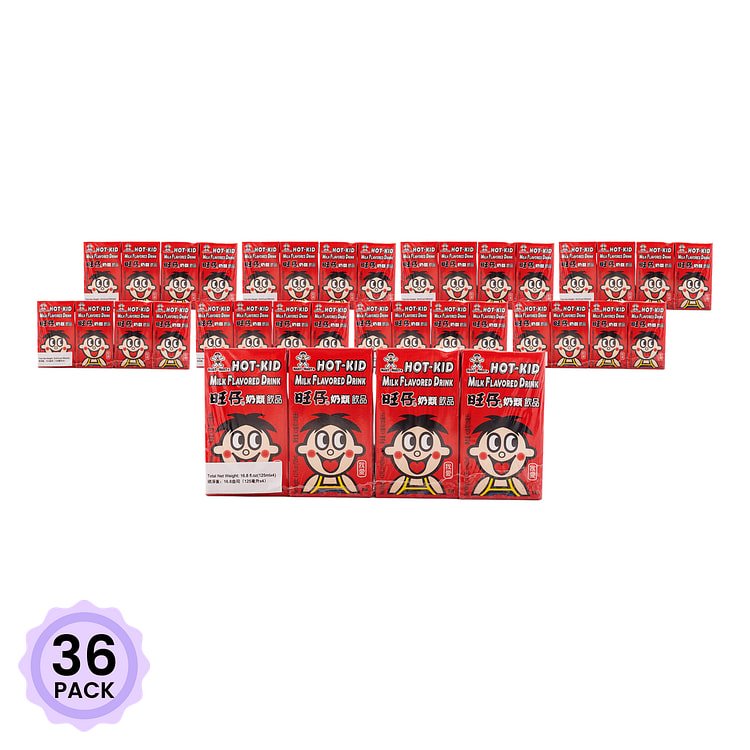 Want-Want Milk Flavored Drink 125 ml*36 pack