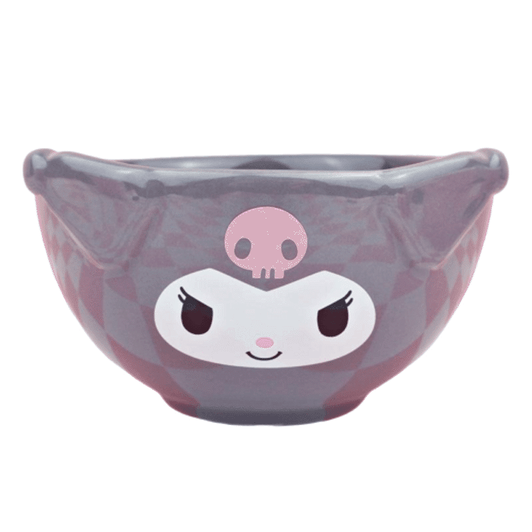 [Holiday Choice] Sanrio Ceramic Bowl Home Use Bowl 500ML Kuromi 1 each