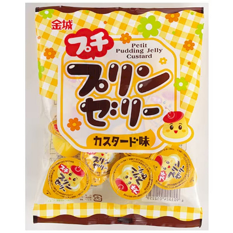 Kinjo Seika Petit Pudding Jelly, Custard 7pc 1 each