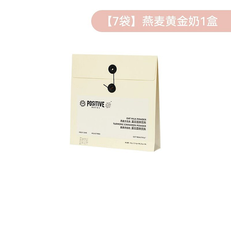 【PH】地中海 燕麦黄金奶 轻乳茶 1盒7袋 105 克