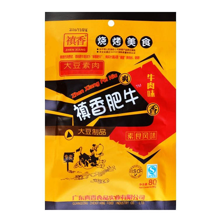 Zhen Xiang Dried Bean Curd Snack (Beef Flavor) 80 g