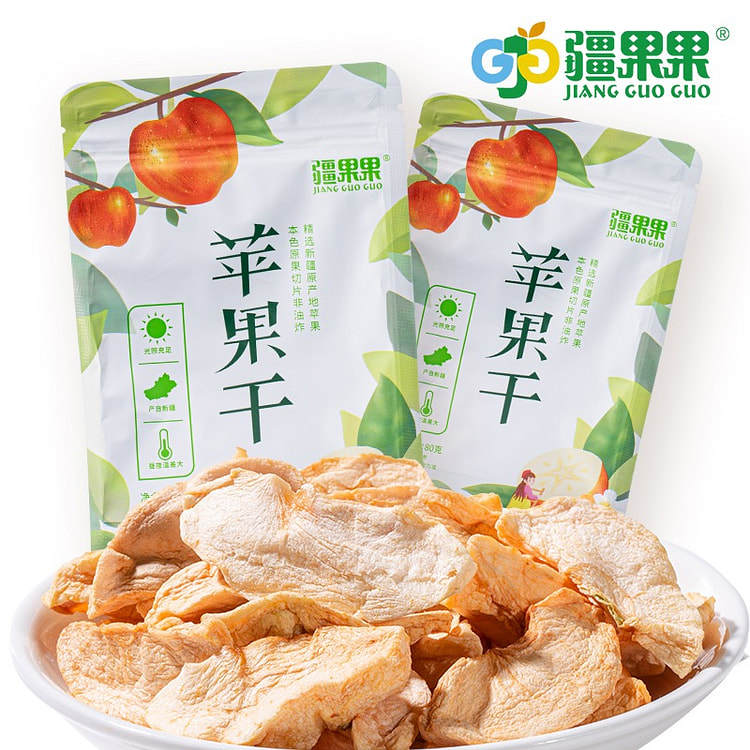JiangGuoGuo Dried Apples 80g*2
