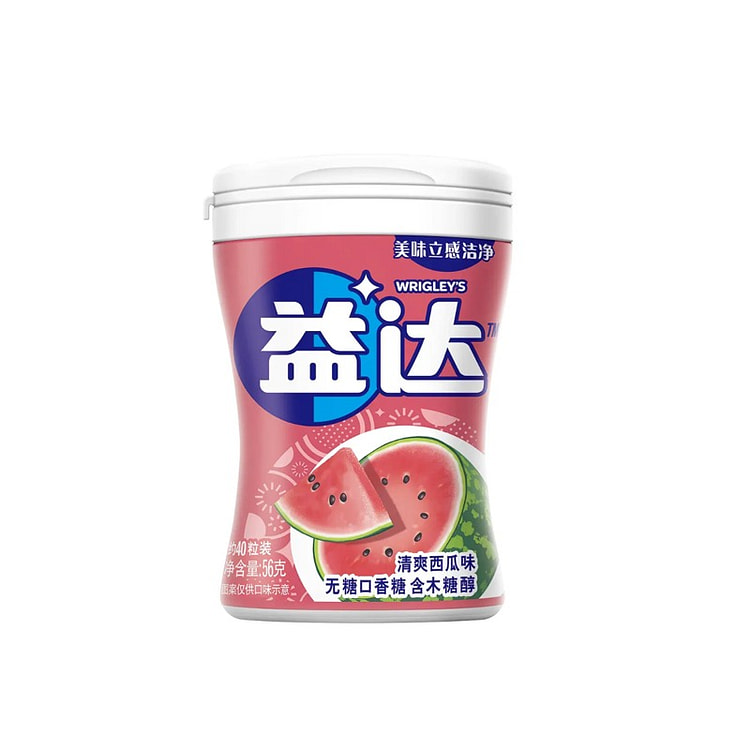 Yida Chewing Gum Watermelon Flavor 56g*1 56 g
