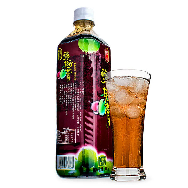 恒记酸梅膏浓缩酸梅汤乌梅汁冲调冲饮*1瓶