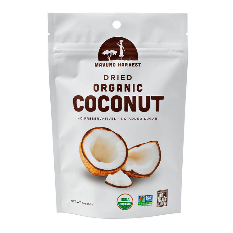Organic Dried Coconut | 2 oz (6 bags)
