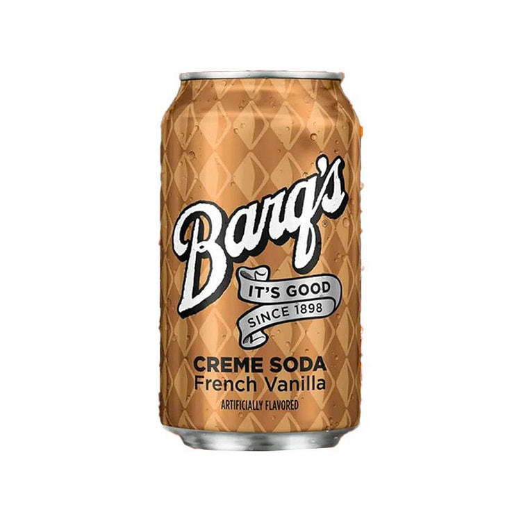 Barq's French Vanilla Can 12oz Can 1 each