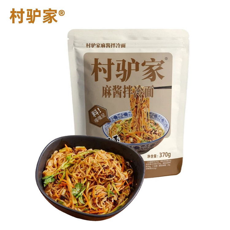 Village donkey's cold noodles with sesame sauce 370 g