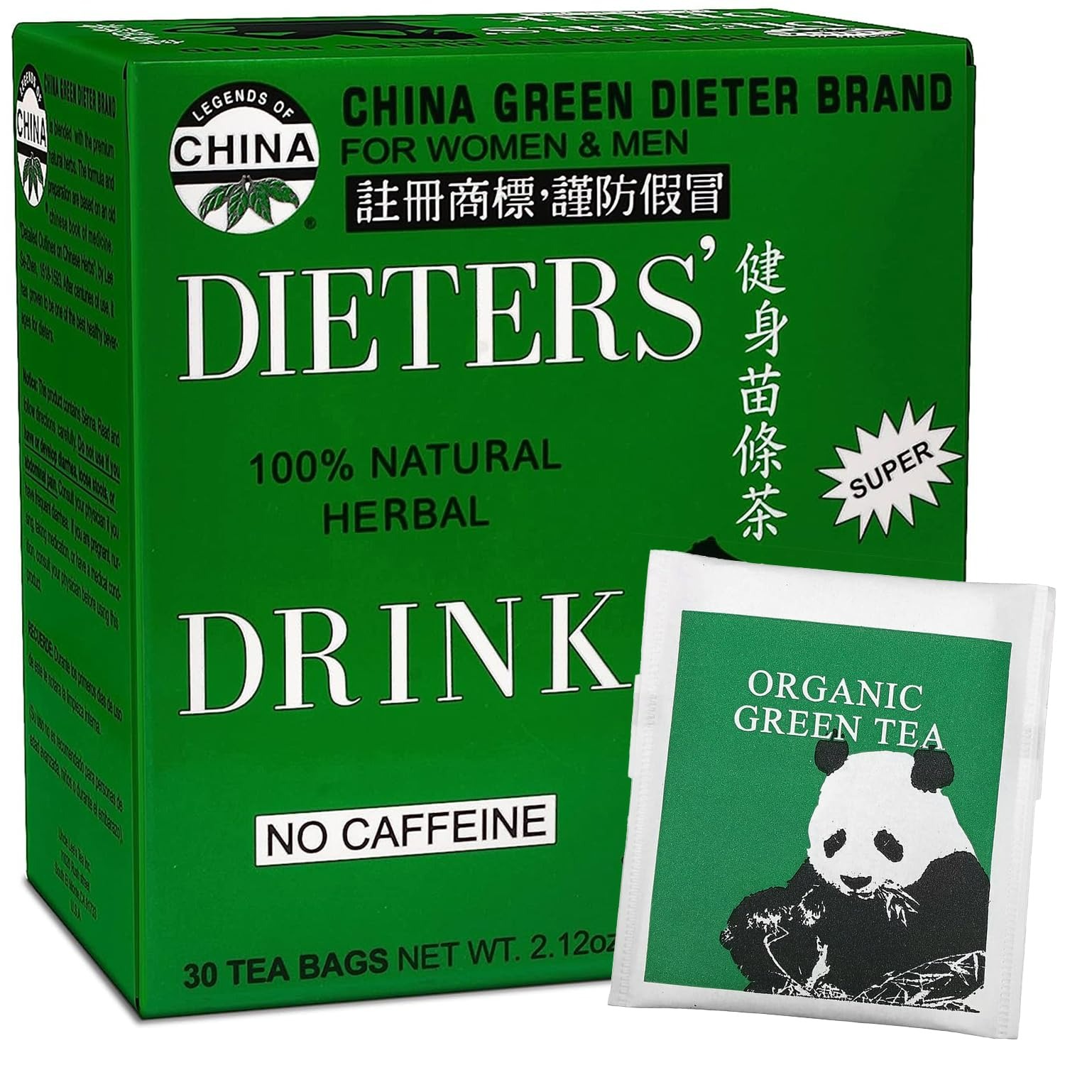 Tea Body Slim Dieter Tea Chinese Herbal Tea 1 個
