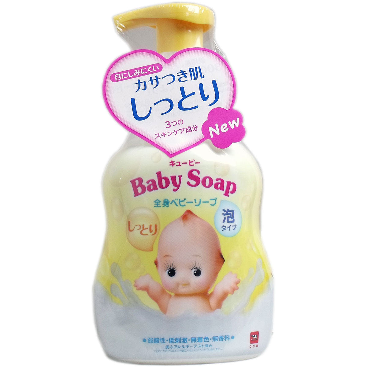 Cow Kewpie Moist Whole Body Baby Soap Baby Shampoo 400ml 1 each