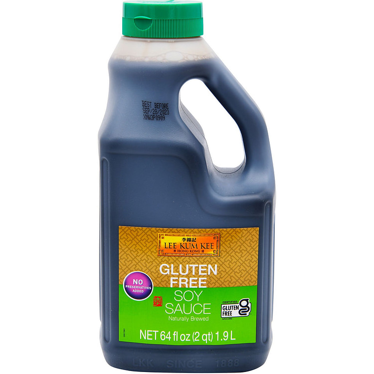 Lee Kum Kee Gluten Free Soy Sauce 1.9L (64 Fl Oz)