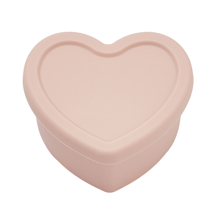 LOVEAT Heart Bowl 8.5 fl oz (250ml) (Blush Pink) 1 count