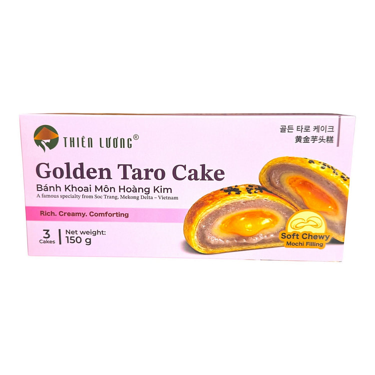 Thien Luong Golden Taro Cake Mochi 150 g