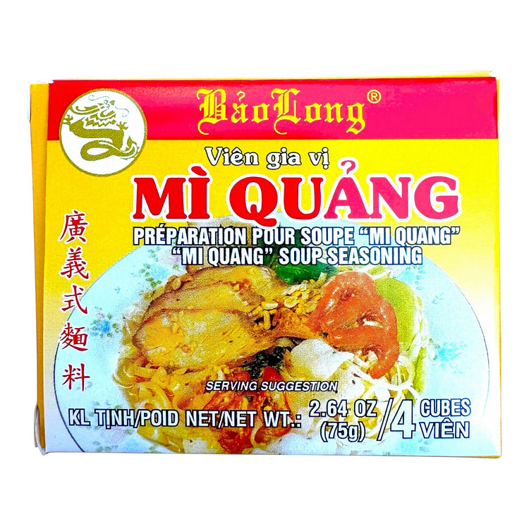BAO LONG - MI QUANG NOODLE SOUP SEASONING CUBES 75 g (min 2)