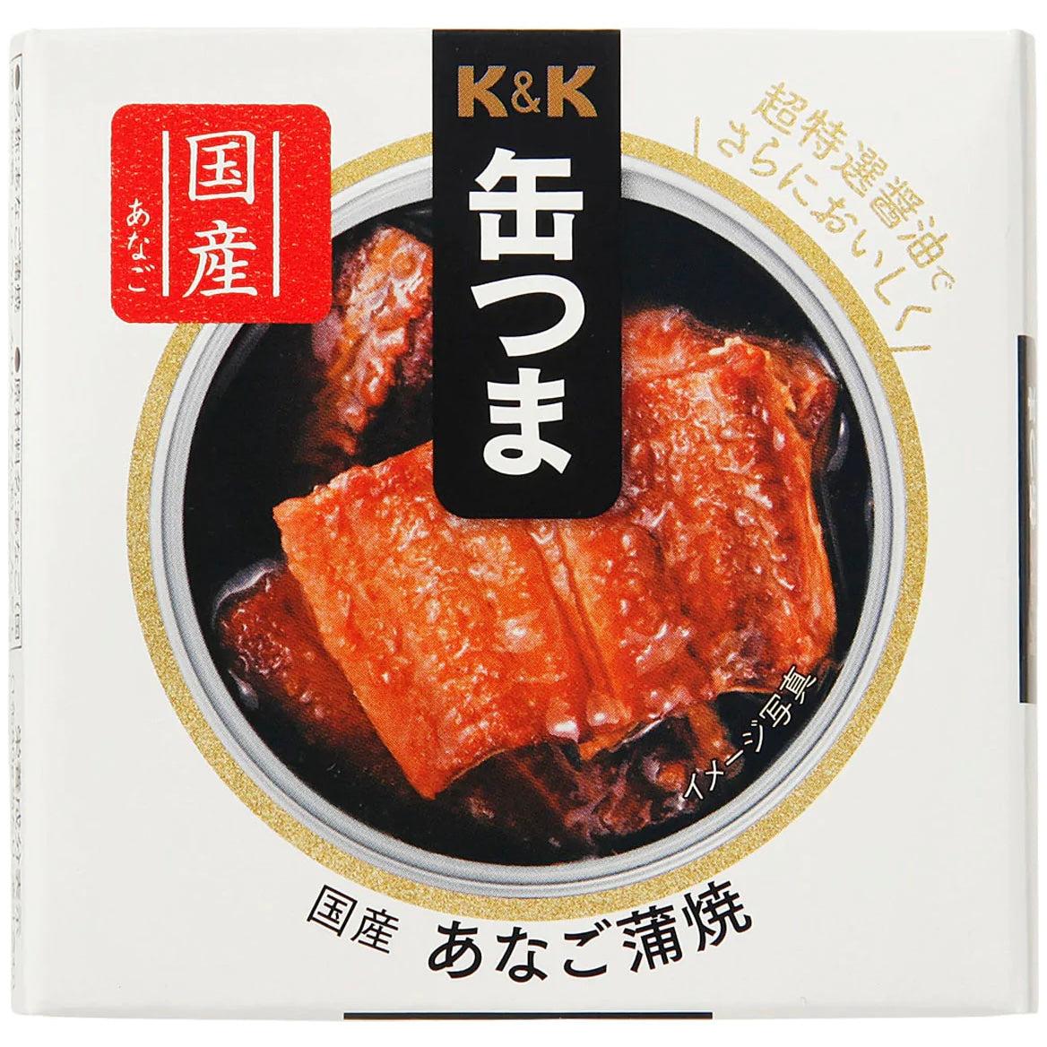Canned Food Grilled Conger Eel KANTSUMA Soy Sauce Preserved Snack Japanese 80g 1 can 1 份