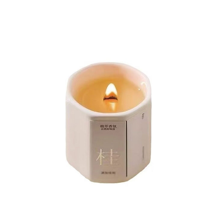 桂花香薰蜡烛 持久香氛 130g 1 盒