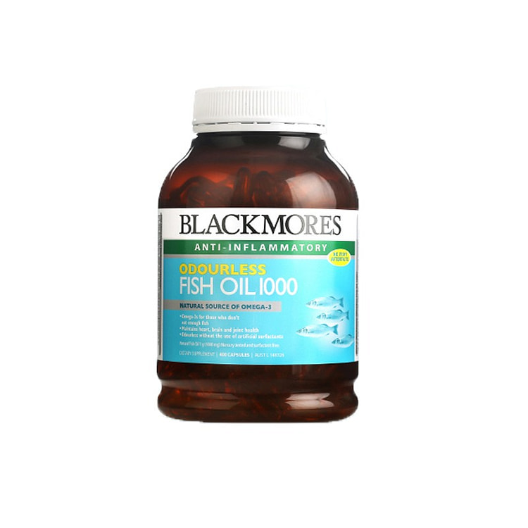澳洲澳佳宝Blackmores深海鱼油胶囊 无腥味 400粒新旧包装随机发