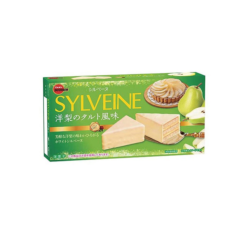 Sylvene Pear Tart Flavor Chocolate Cake 6pcs 1 each