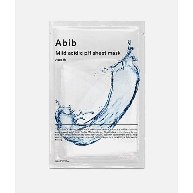 Abib Mild acidic pH sheet mask Aqua Fit 1 each