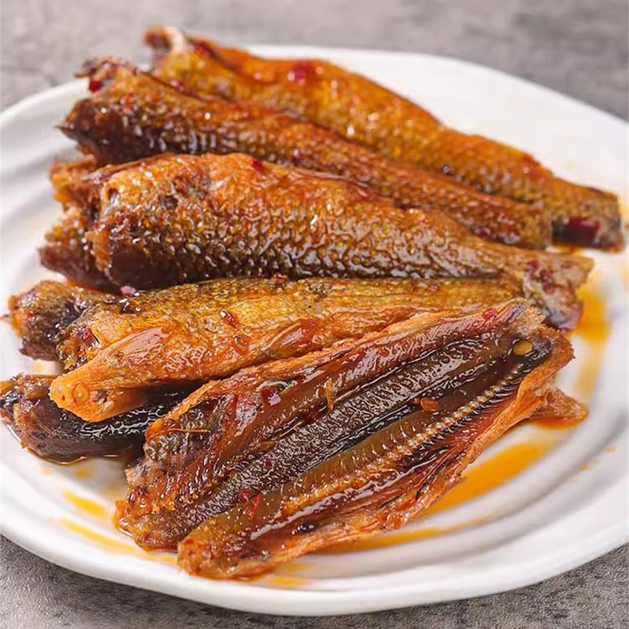 Little Taste Spicy Dried Fish 280g/bottle Instant Small Fish for Drinking 280 グラム