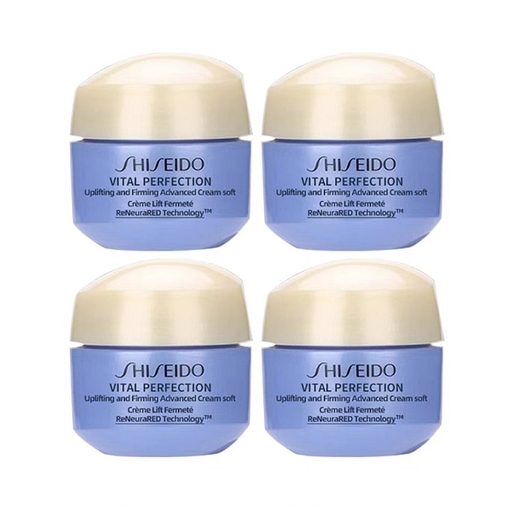 Shiseido - Vital Perfection Advanced Cream 15ml *4