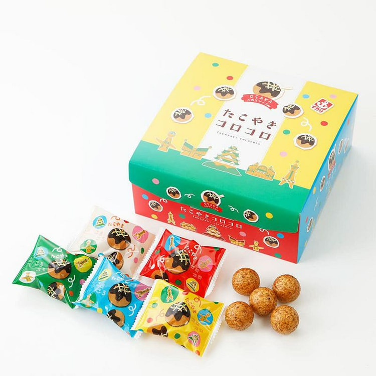 长寿堂惠佳 大阪章鱼烧卷 20袋 1 盒