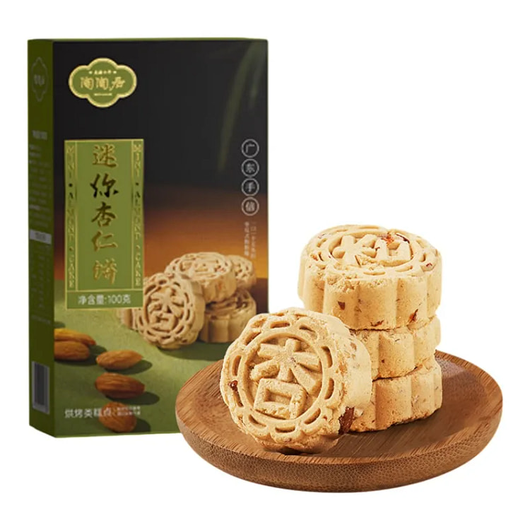 陶陶居杏仁酥原味100g广式零食点心糕点下午茶 100 克