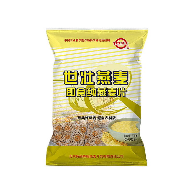 农科院纯燕麦片冲泡300g*1袋
