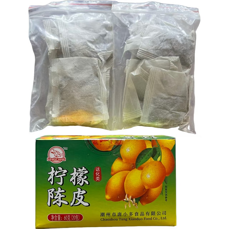 3g*20 bags of lemon dried tangerine peel 60 g