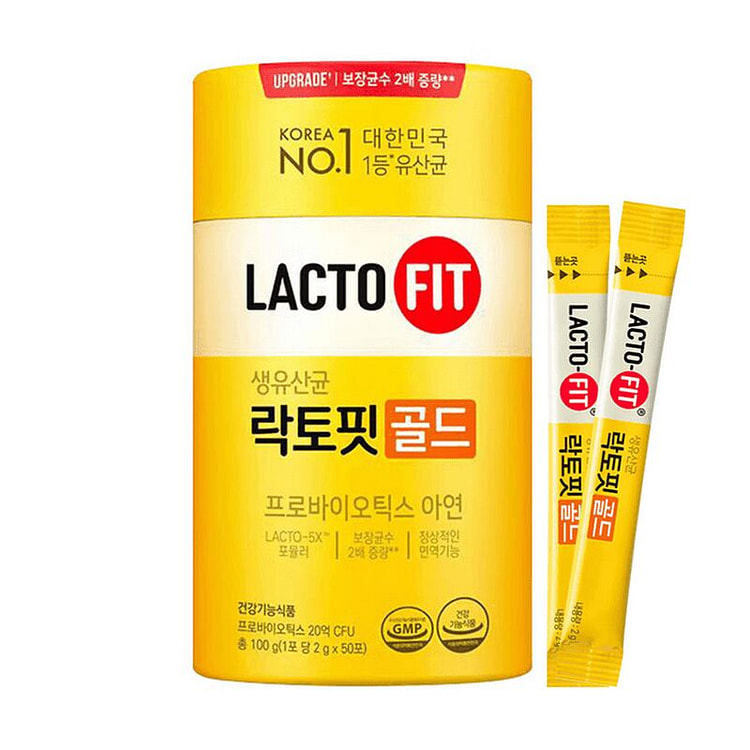 LACTO-FIT Gold Probiotics, LACTO-5X 7-Strain 100g 100 g