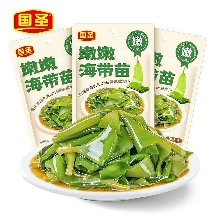 国圣 嫩嫩海带苗 香卤味速食下饭菜 60 克